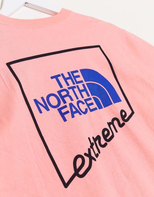 The North Face Extreme T Shirt In Pink Asos