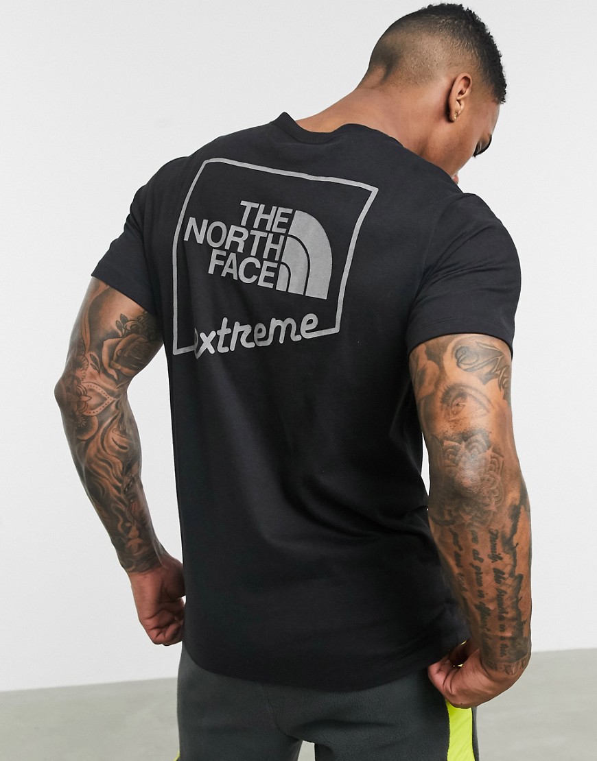 The North Face - Extreme - T-shirt in zwart