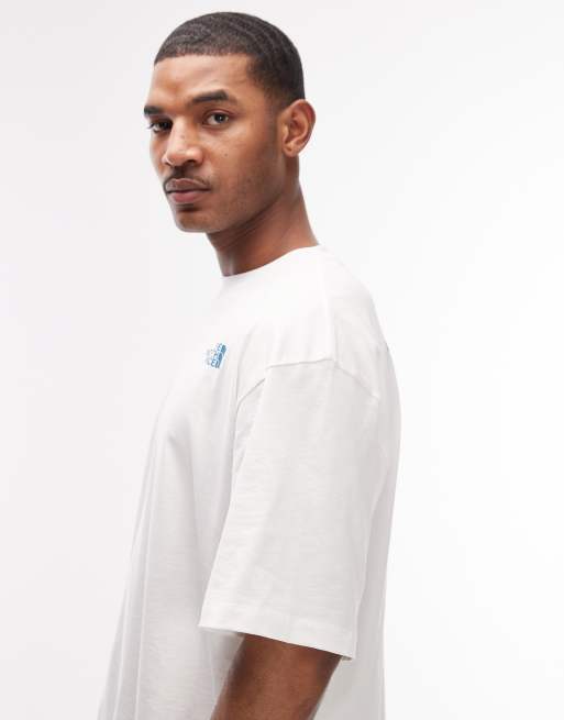 The North Face - Face Flower - T-shirt imprimé au dos - Blanc, 4 de 5