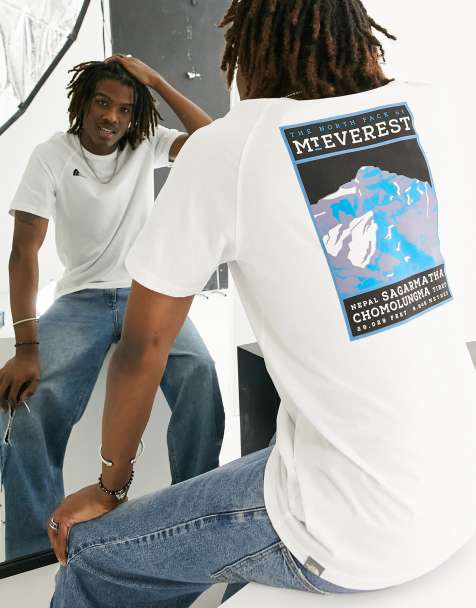 The North Face Faces back print t-shirt in white