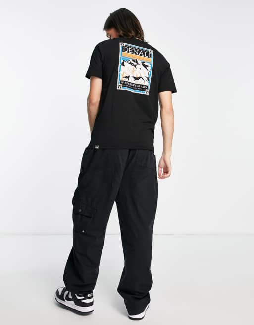 The North Face – Faces – Czarny T-shirt z nadrukiem na plecach, 4 z 4