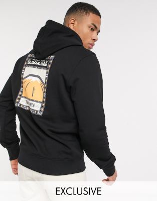 The North Face Faces hoodie in black 