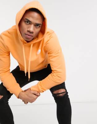 the north face hoodie orange