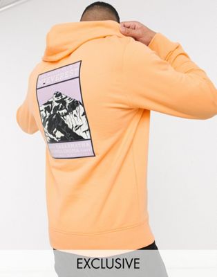 asos orange hoodie