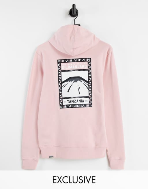 The North Face Faces hoodie in pink Exclusive at ASOS