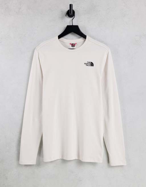 The North Face Faces long sleeve t-shirt in cream Exclusive at ASOS, 2 of 4