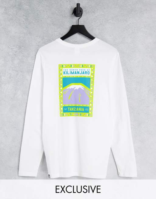 North face kilimanjaro store t shirt white