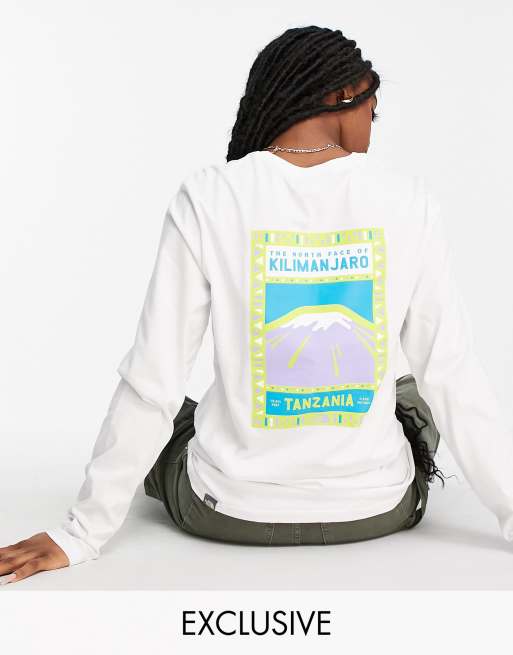 North face kilimanjaro store t shirt white