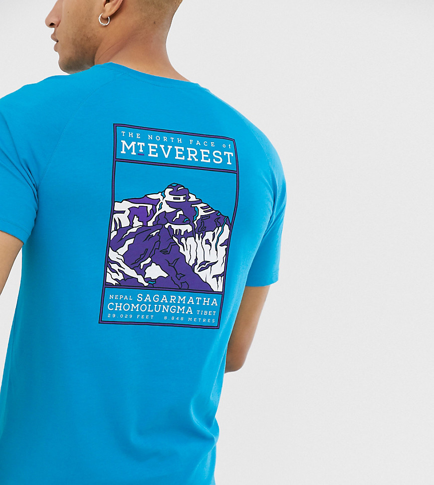 The North Face - Faces - T-shirt blu - In esclusiva per ASOS