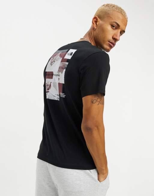 The North Face Faces t-shirt in black, ASOS