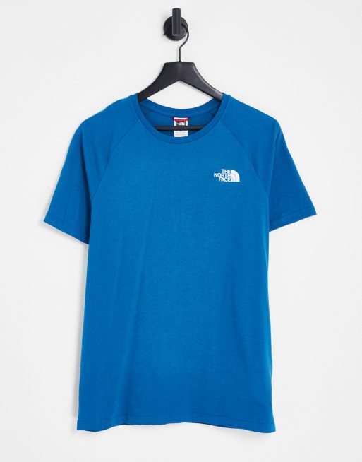 The north face shirt blauw new arrivals