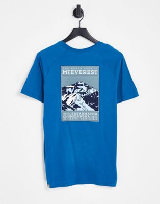 The North Face Faces t-shirt in blue