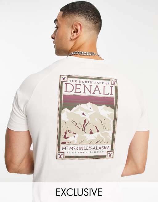 The North Face Faces t shirt in cream Exclusive at ASOS