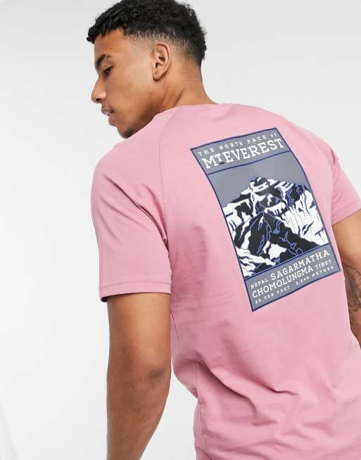 Pink north cheap face shirt