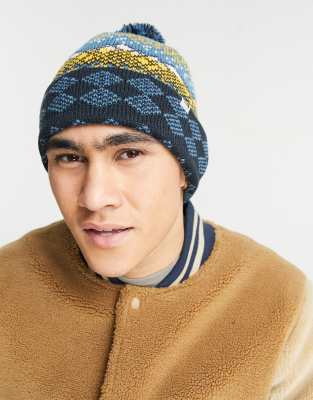 fair isle beanie north face