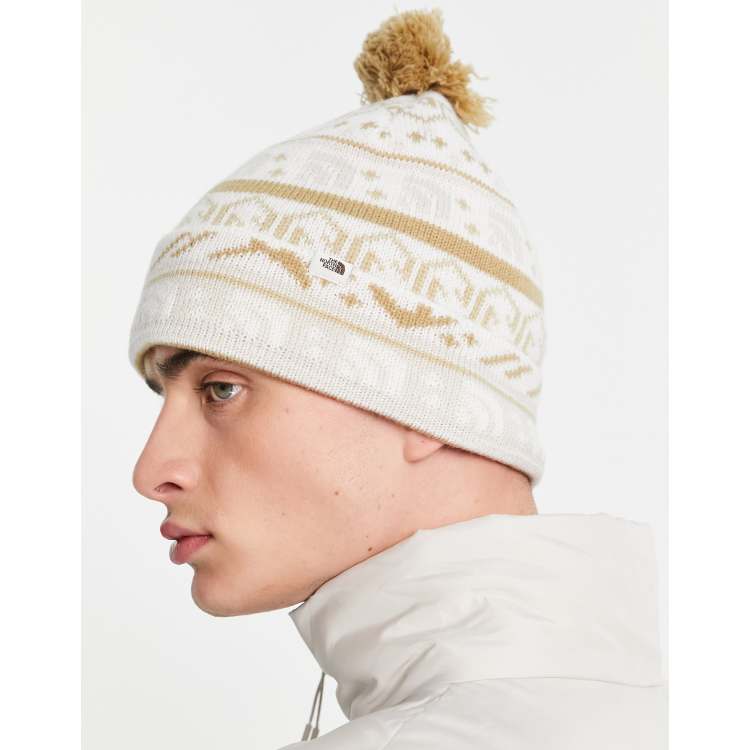 Fair isle shop beanie north face