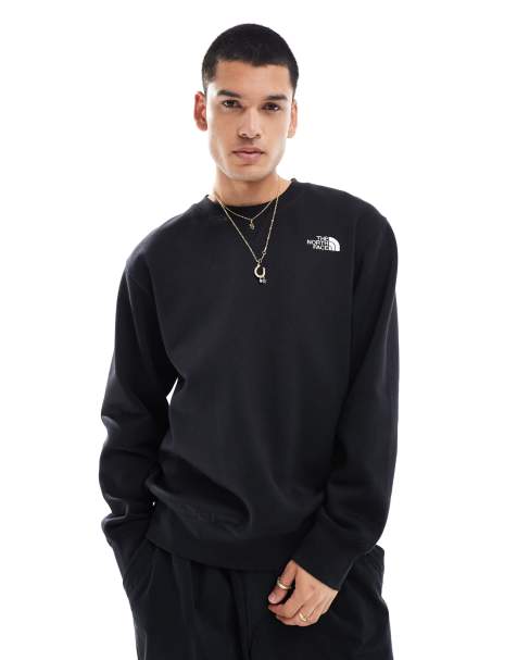 The North Face - Felpa basic oversize nera con logo - view 1