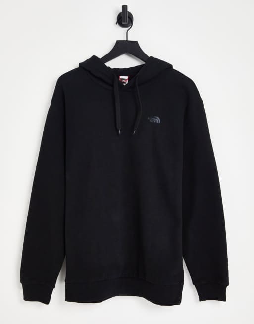 The North Face - Felpa oversize con cappuccio nera