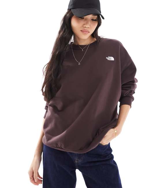 North face fleece sweatshirt best sale