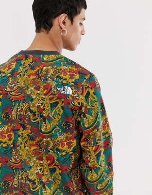 the north face genesis print