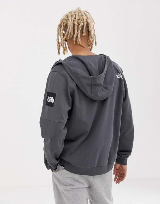 The north face fine 2 full store zip hoodie