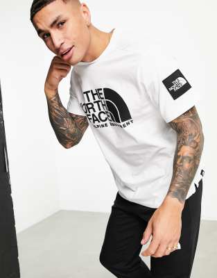 The North Face Fine Alpine 2 t-shirt in white - ASOS Price Checker