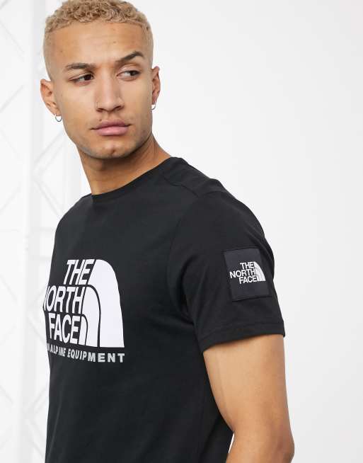 The North Face Fine Alpine 2 T shirt in zwart ASOS