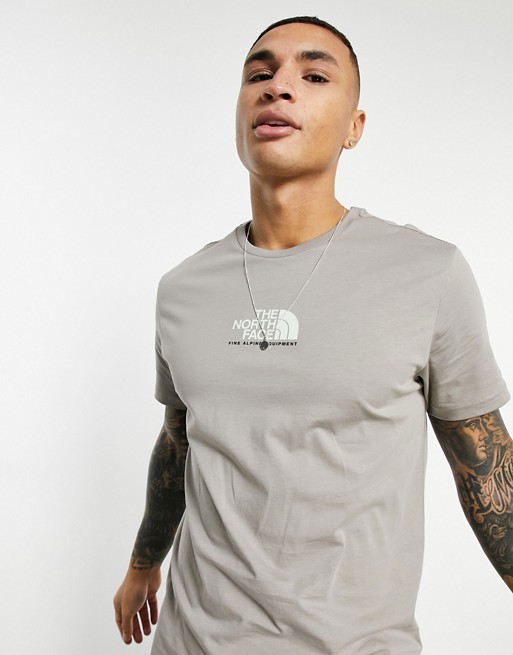 The North Face Fine Alpine 3 Equipment t-shirt in grey