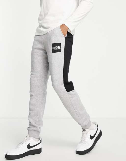 Grey north clearance face joggers junior