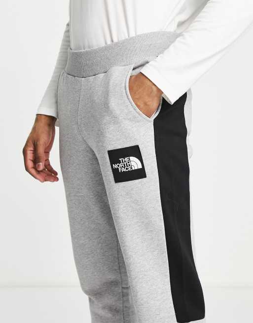 Grey north face outlet joggers junior