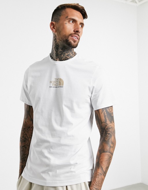 The North Face Fine Alpine Equipment t-shirt in white