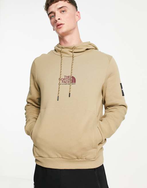 The North Face Fine Alpine hoodie in beige