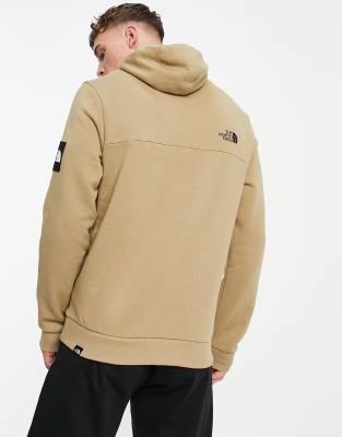 north face brown hoodie