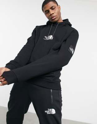 The north face fine alpine hoodie black hotsell