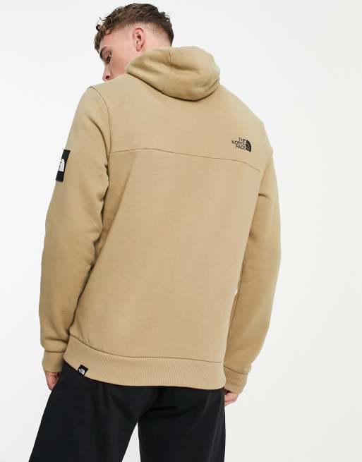 The North Face Fine Alpine hoodie in brown