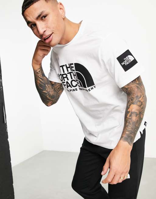 Denk vooruit Ruwe slaap diepgaand The North Face Fine Alpine t-shirt in white | ASOS