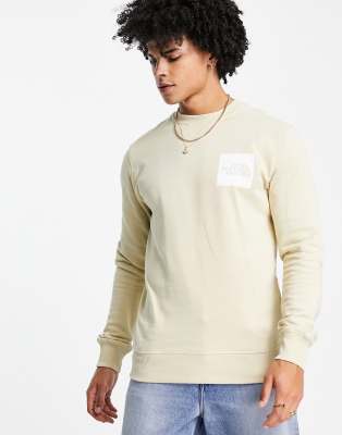 The North Face Fine crew sweatshirt in stone - ASOS Price Checker