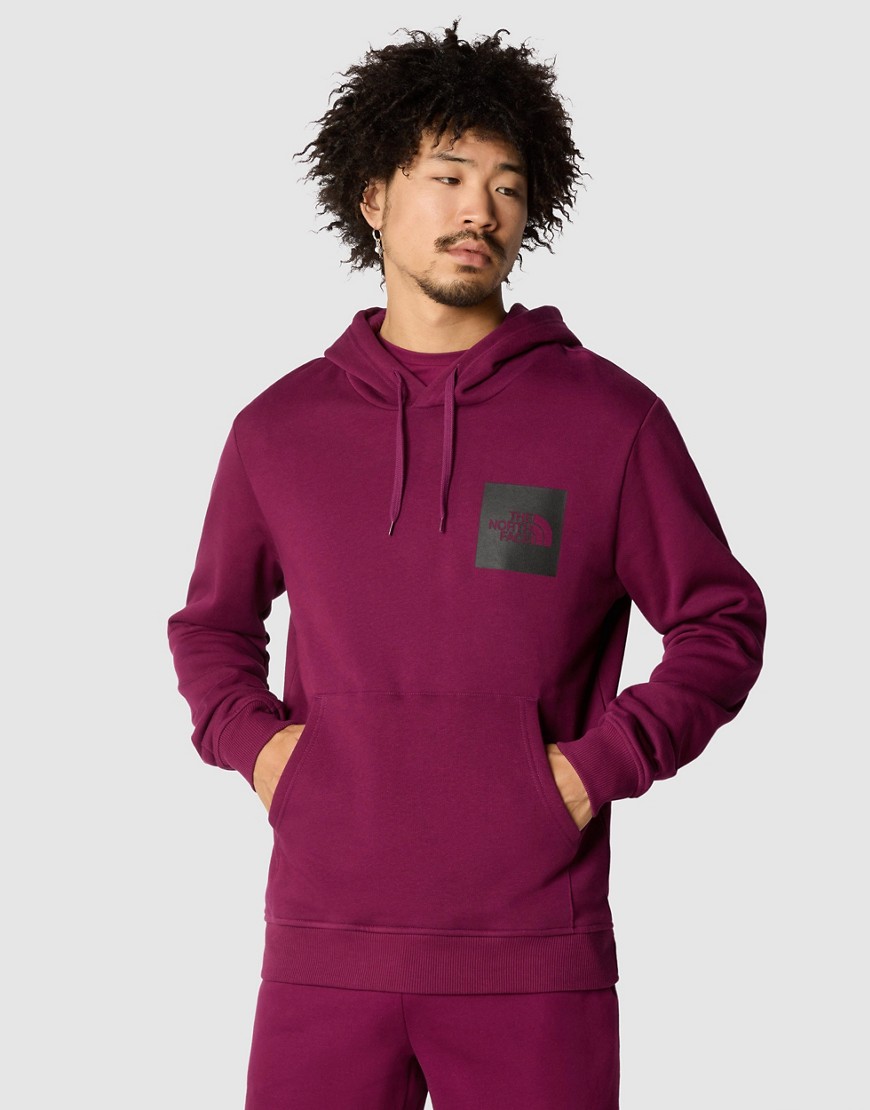 The North Face Fine hoodie in boysenberry-Red