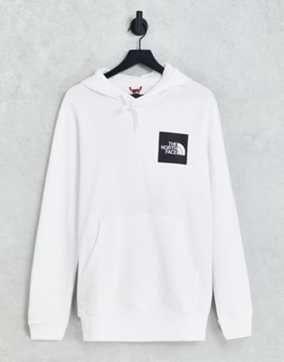 The North Face Fine hoodie in white