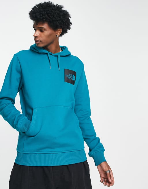 The North Face – Fine – Kapuzenpullover in Blaugrün
