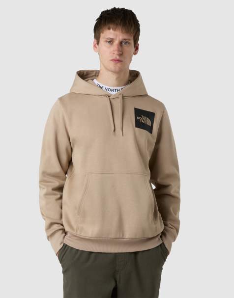 The North Face – Fine – Kapuzenpullover in Pilzgrau - view 1