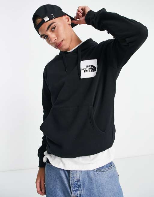 The North Face – Fine – Kapuzenpullover in Schwarz