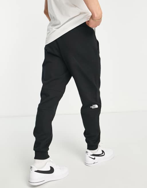 The north face on sale joggers black