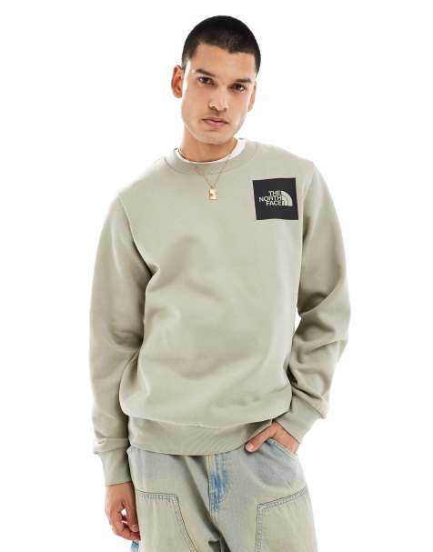 The North Face – Fine Redbox – Sweatshirt in Grau mit Logo - view 1