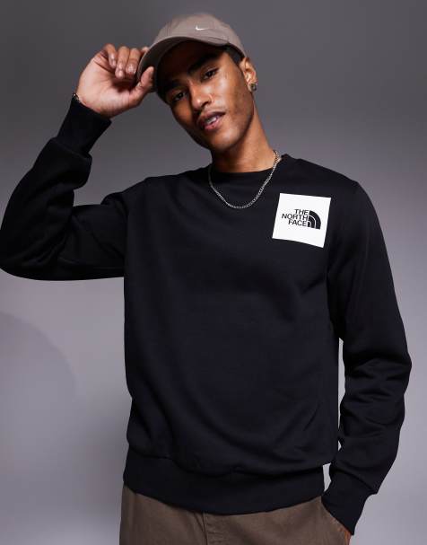 The North Face - Fine - Sweatshirt in zwart - view 1
