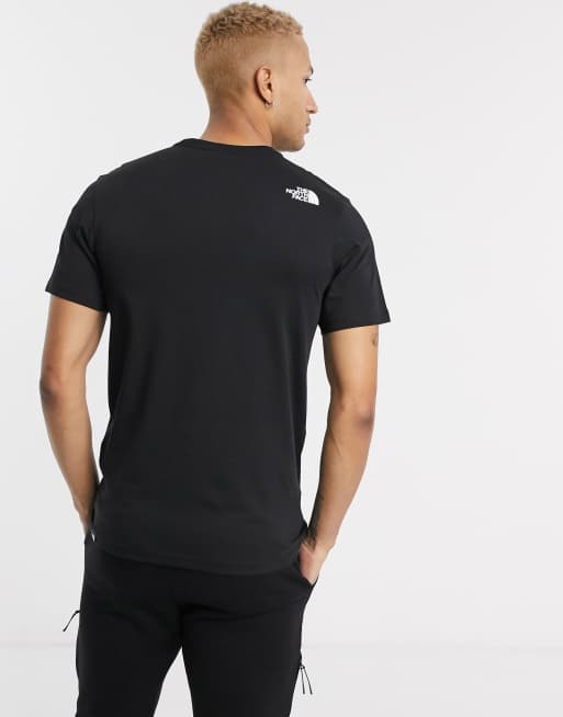 The North Face Fine t shirt in black