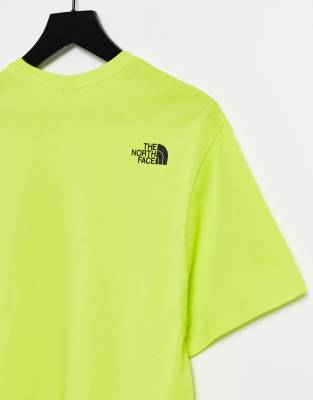 green north face shirt