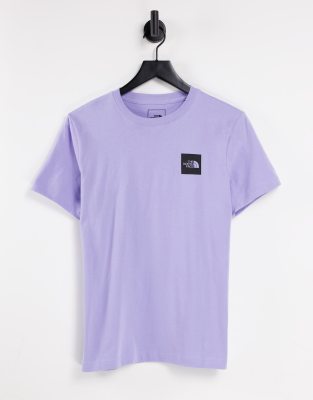 lilac north face tshirt