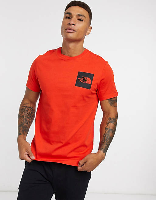 The North Face Fine t-shirt in red | ASOS