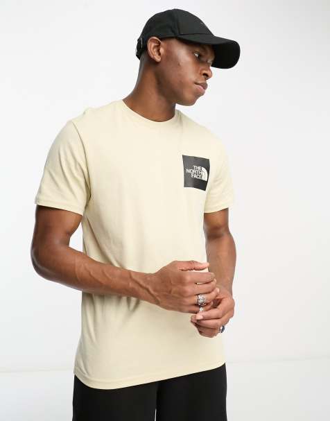 The North Face - Fine - T-shirt met logo in stone - view 1